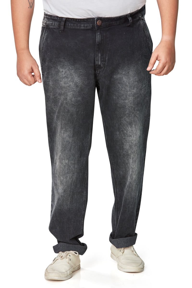 Men's Plus Size Regular Fit Denim Jeans