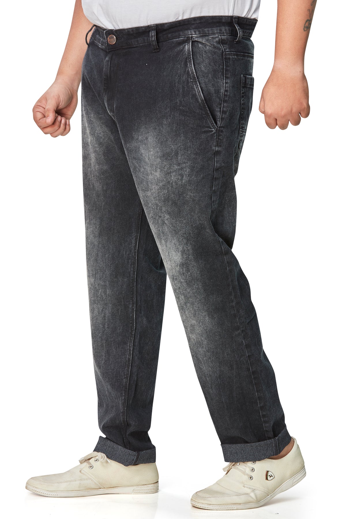 Men's Plus Size Regular Fit Denim Jeans