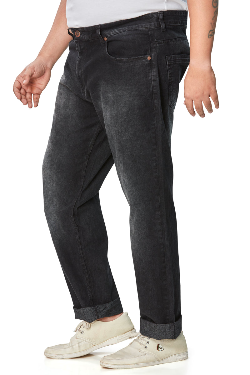 Men's Plus Size Regular Fit Denim Jeans