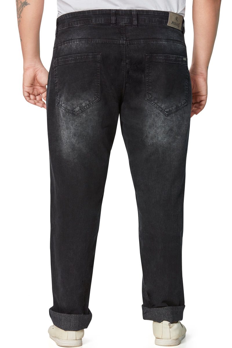 Men's Plus Size Regular Fit Denim Jeans