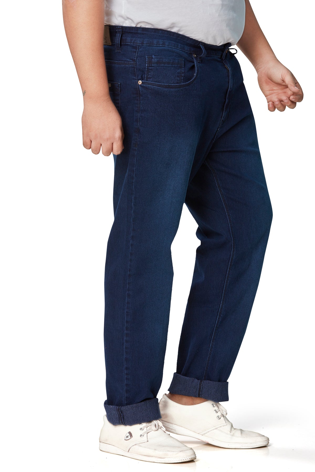 Men's Plus Size Regular Fit Denim Jeans