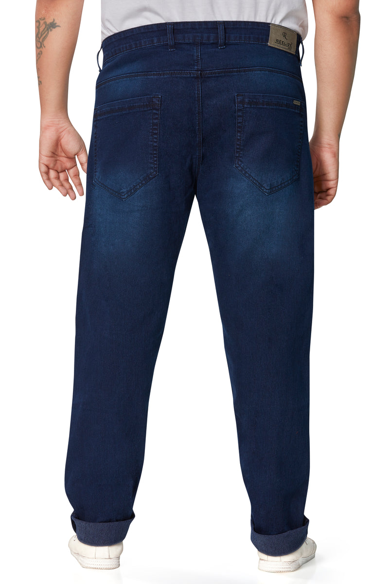 Men's Plus Size Regular Fit Denim Jeans