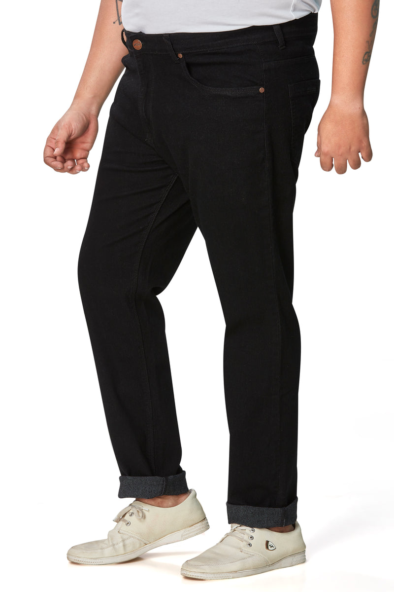 Men's Plus Size Regular Fit Denim Jeans