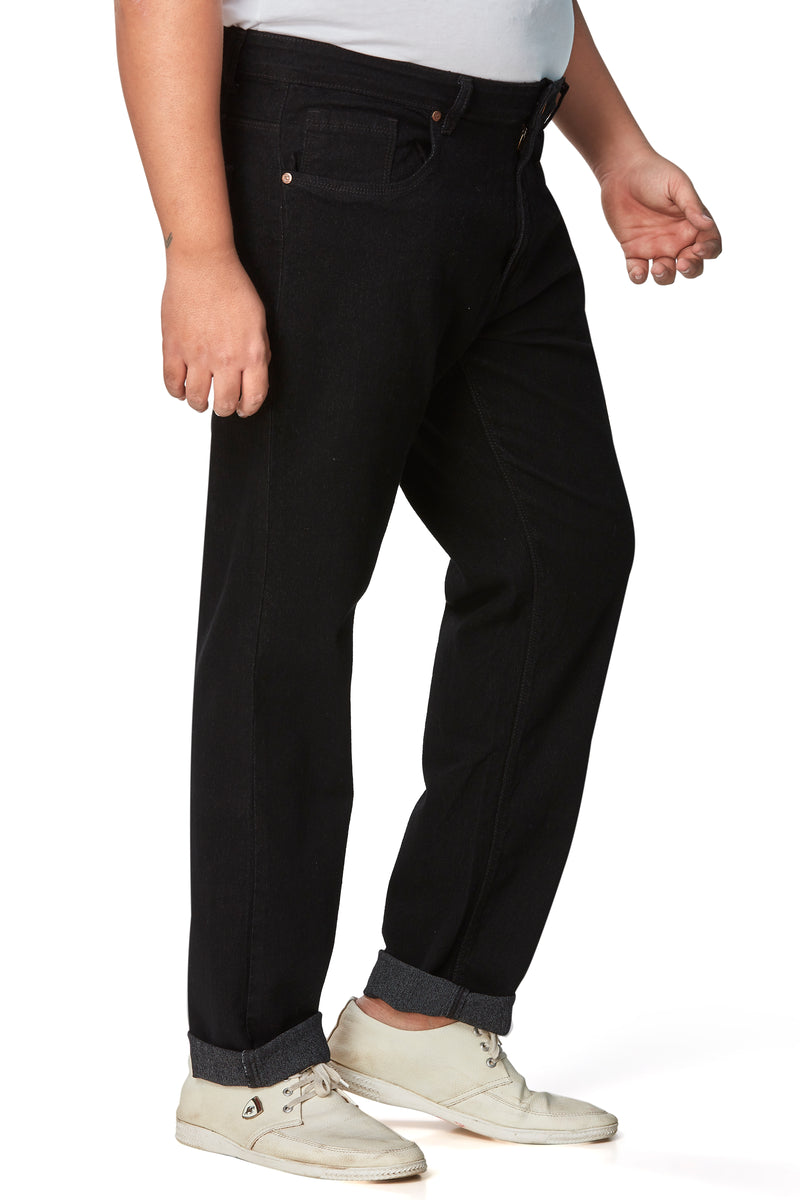 Men's Plus Size Regular Fit Denim Jeans