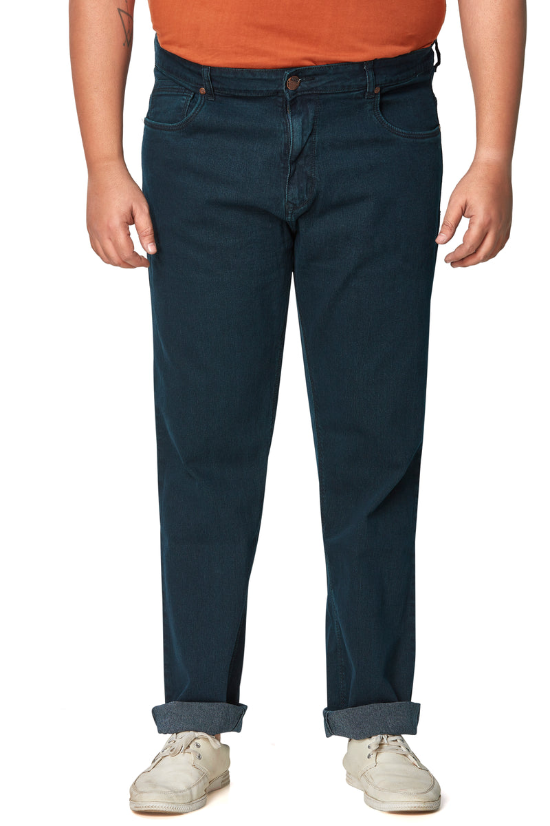 Men's Plus Size Regular Fit Denim Jeans