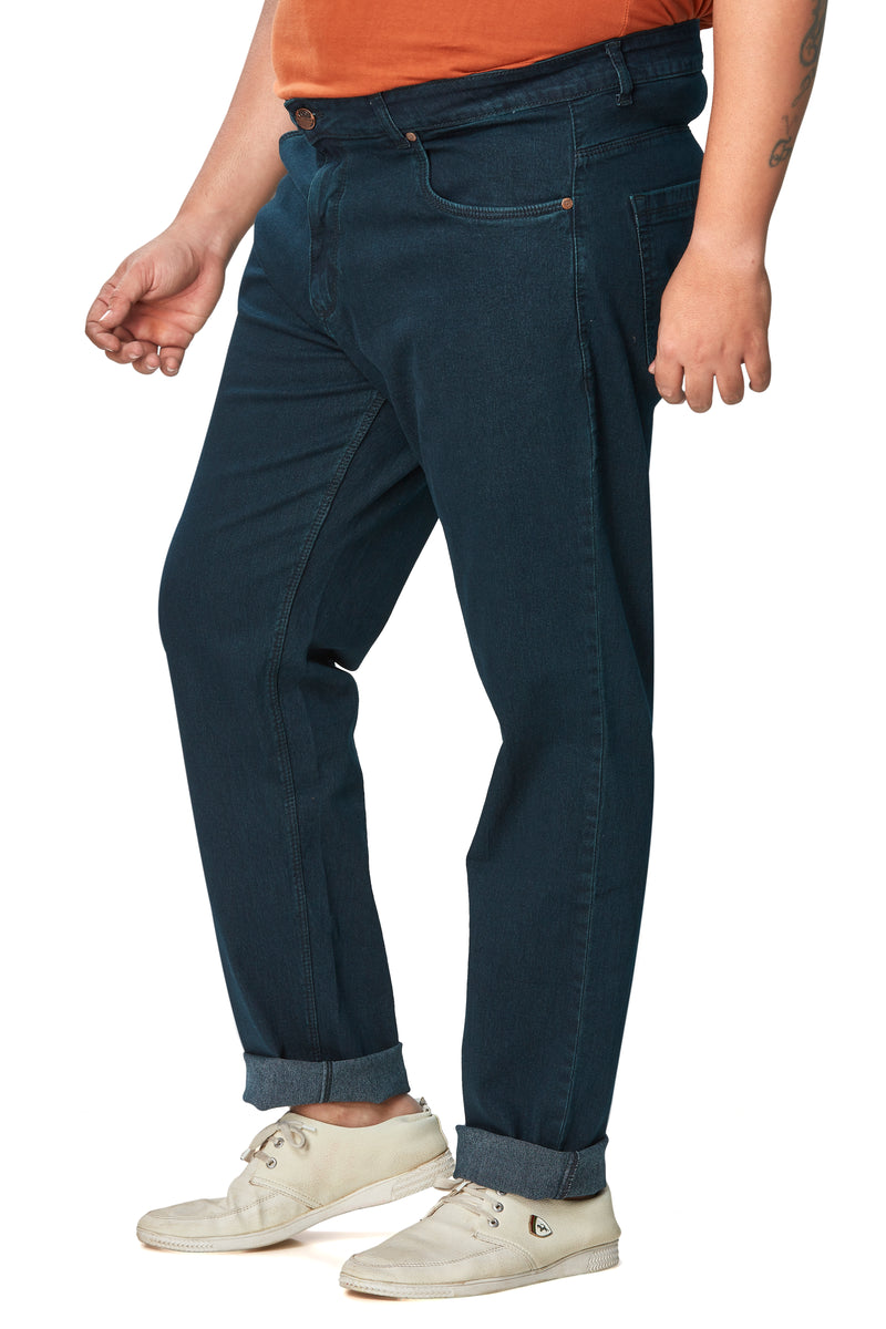 Men's Plus Size Regular Fit Denim Jeans