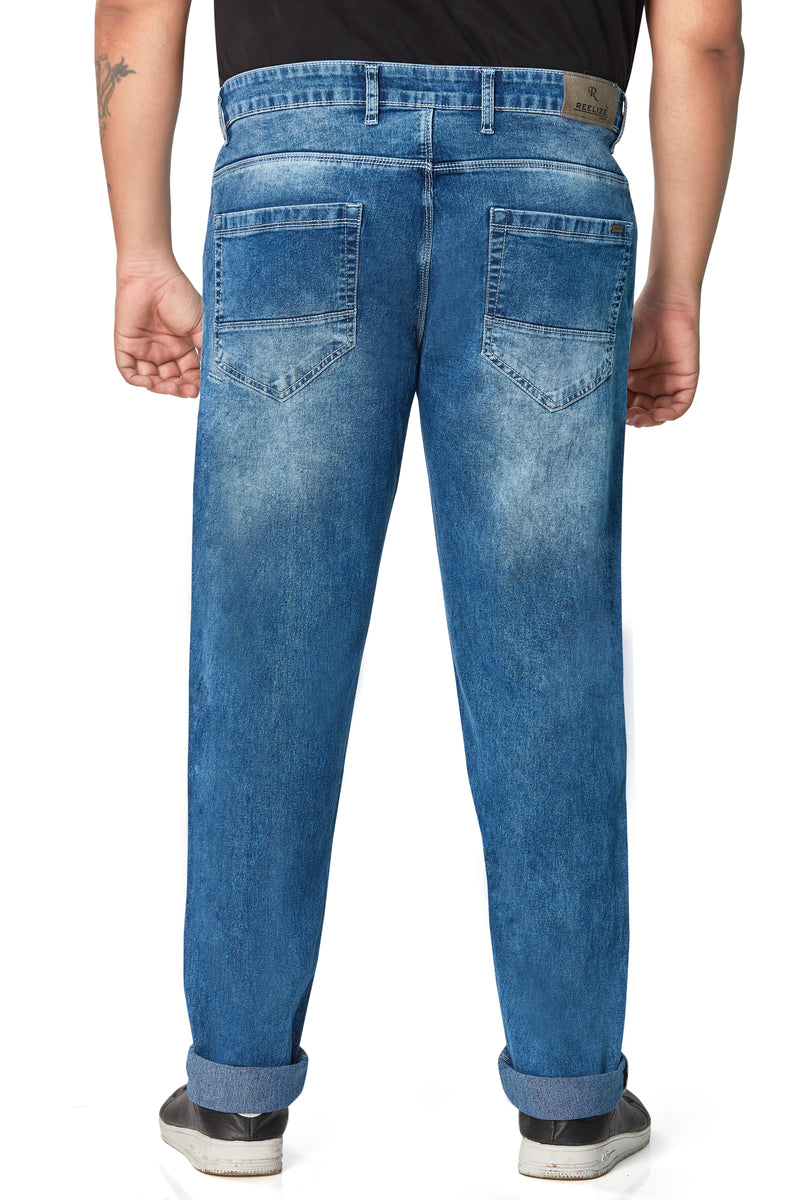 Men's Plus Size Regular Fit Denim Jeans