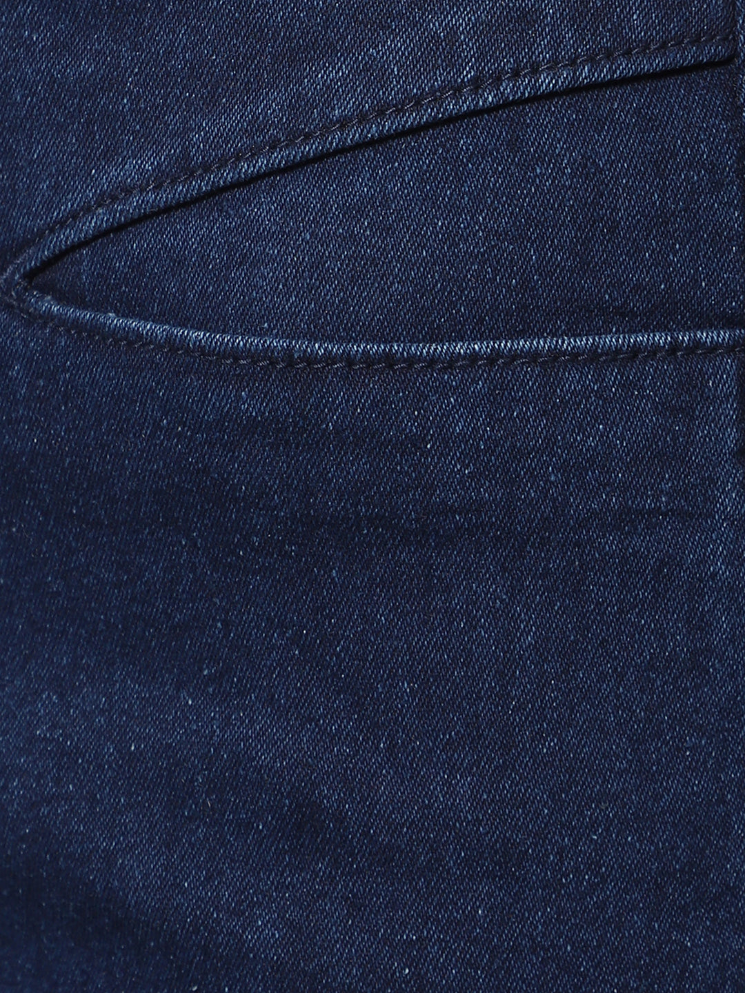 Blue High-Rise Wide Leg Jeans