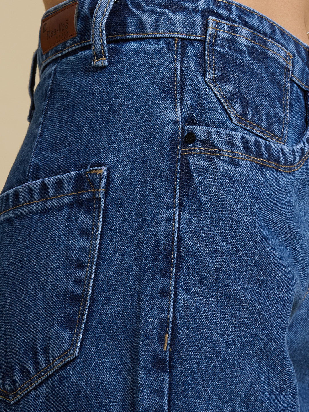 Women Wide Leg High-Rise Light Fade Jeans