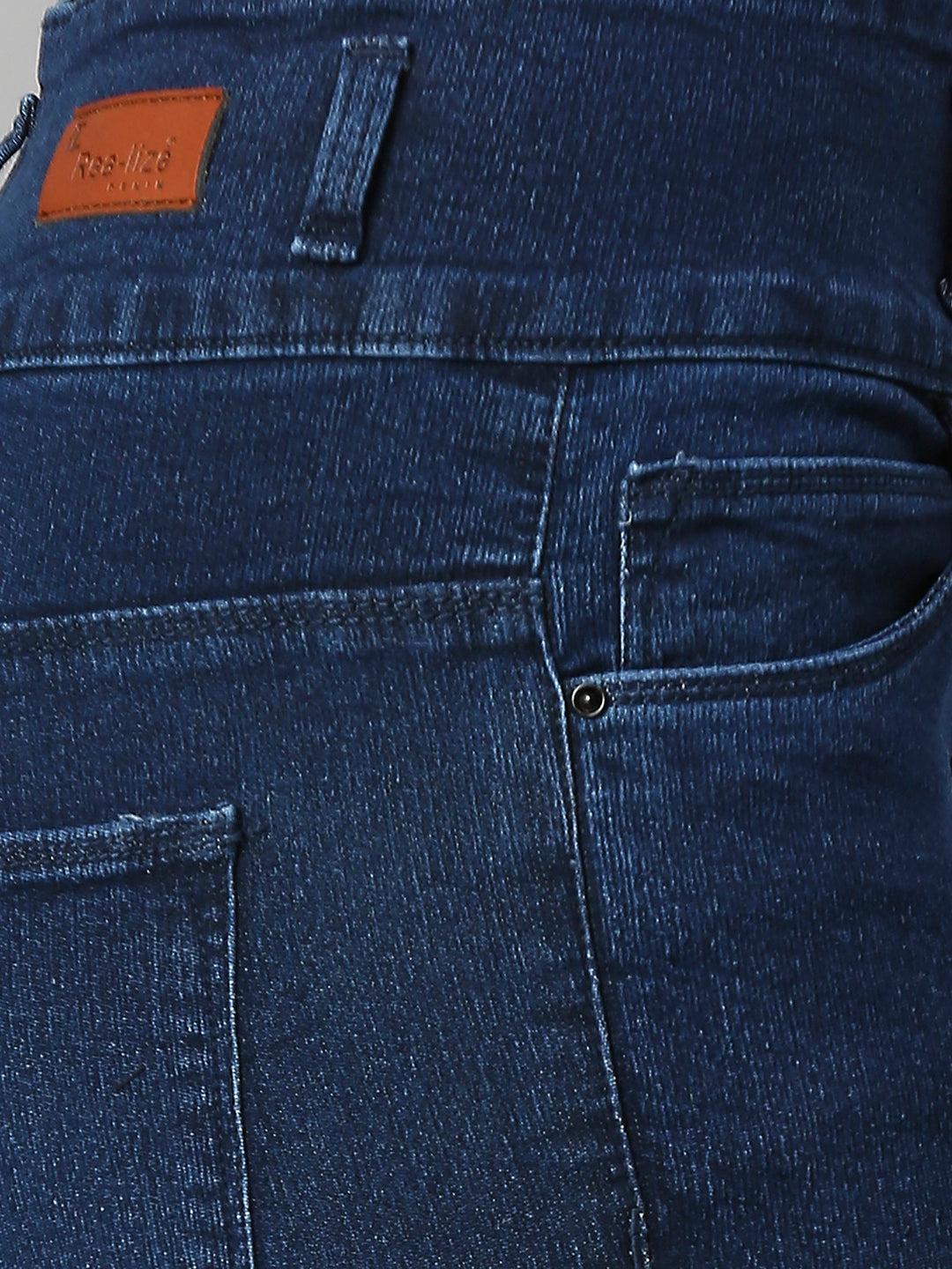 Blue Skinny Fit Jeans with Insert Pockets