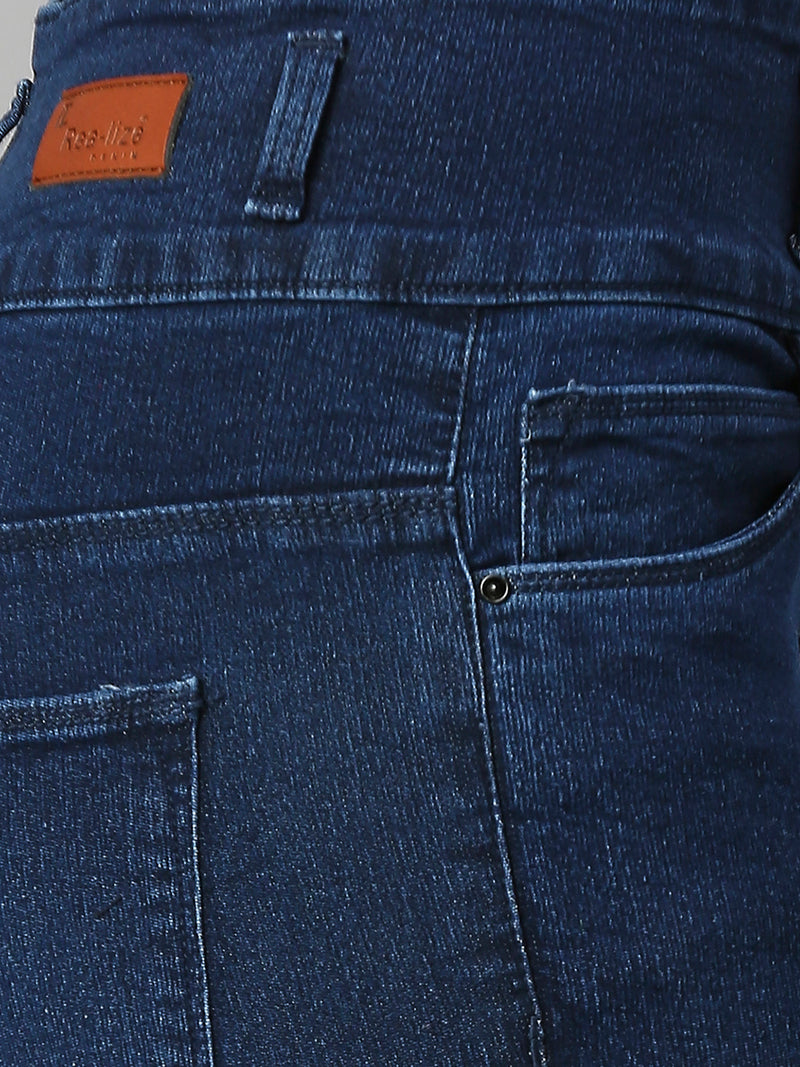 Blue Skinny Fit Jeans with Insert Pockets