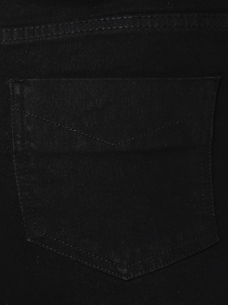 Blue Bootcut High rise Jeans with Insert Pockets