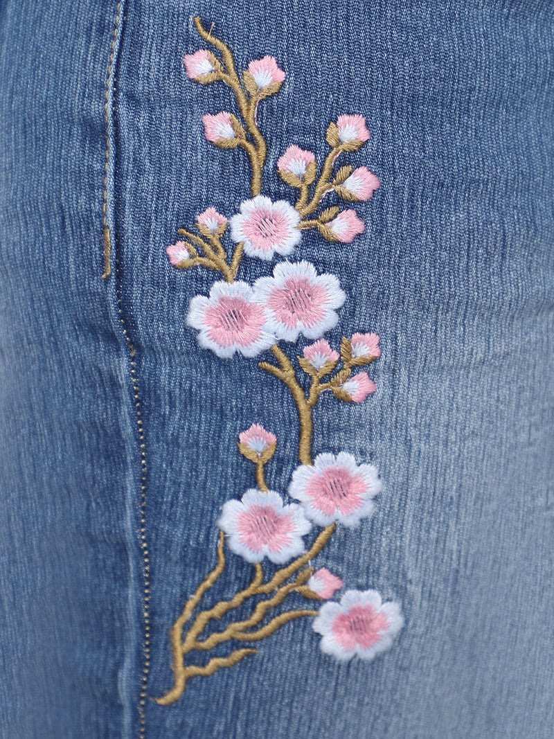 Rea-Lize Girls Regular Fit Mid-Rise Denim Jeans