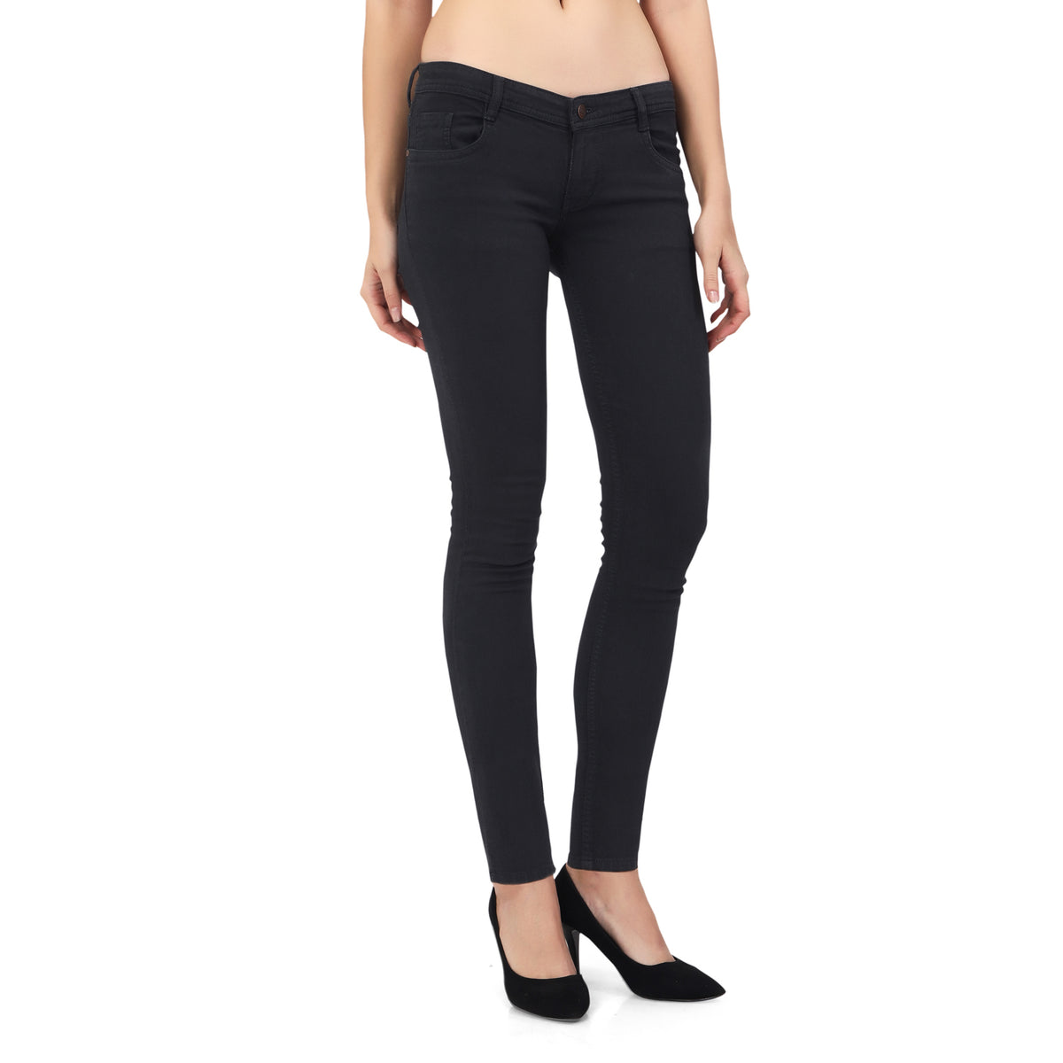GREAY Skinny Fit LOW WAIST Jeans with Insert Pockets