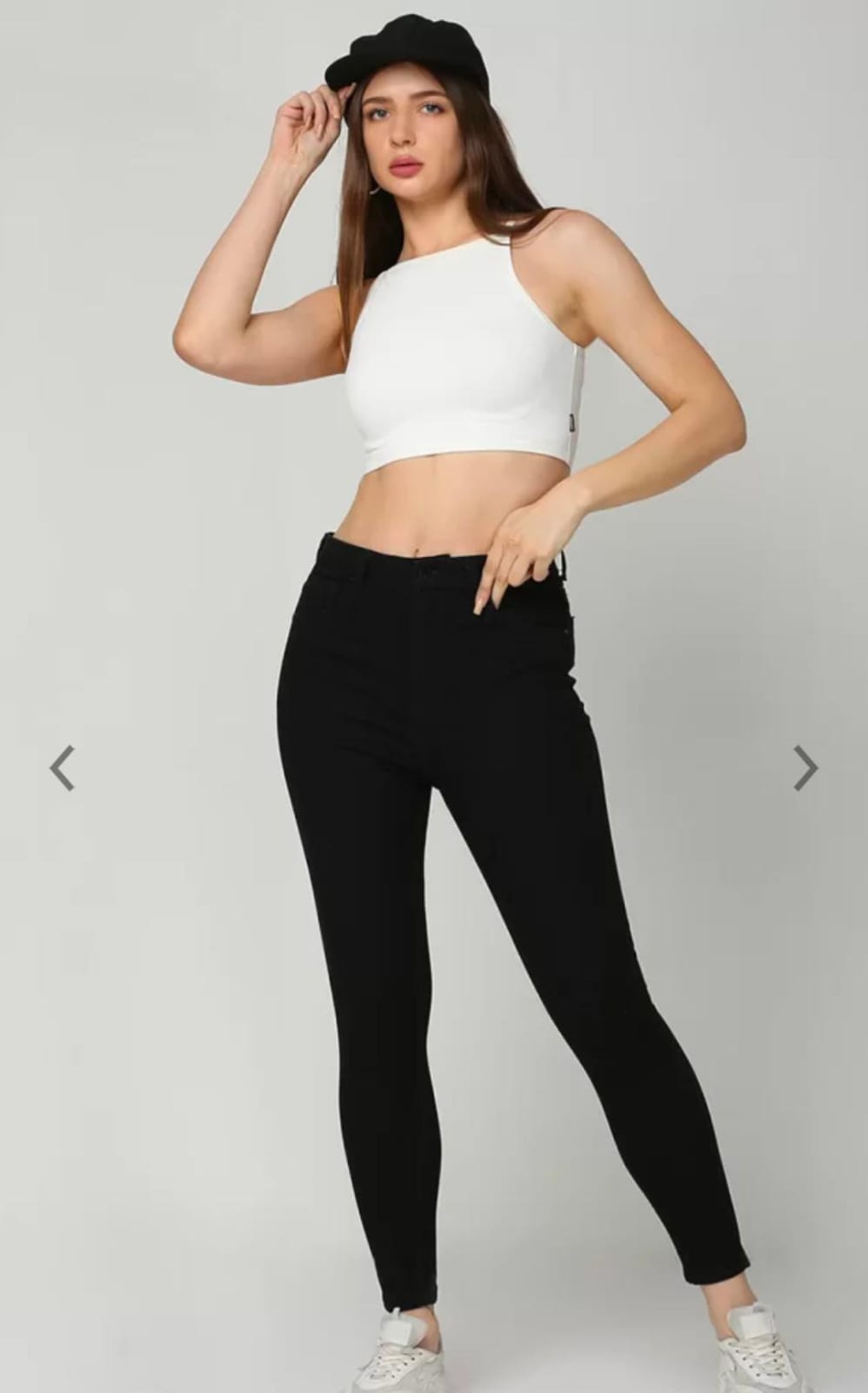 H W black-skinny-fit-jeans-with-insert-pockets-5