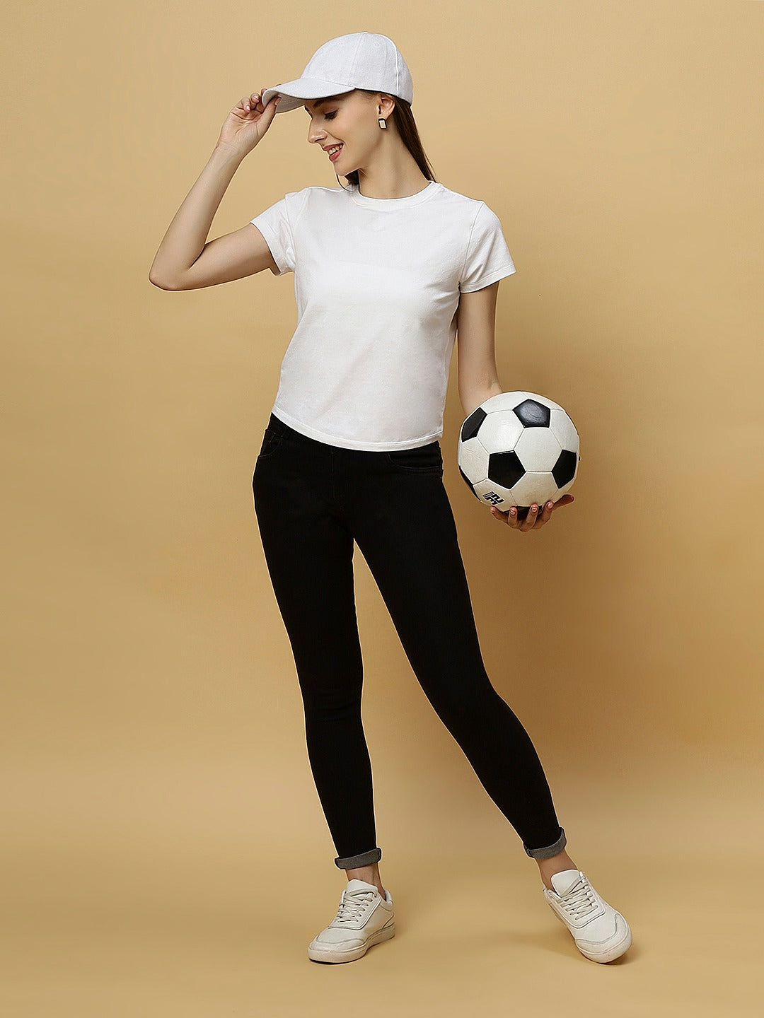 REA-LIZE Black Dark Shade Skinny Women Jeans