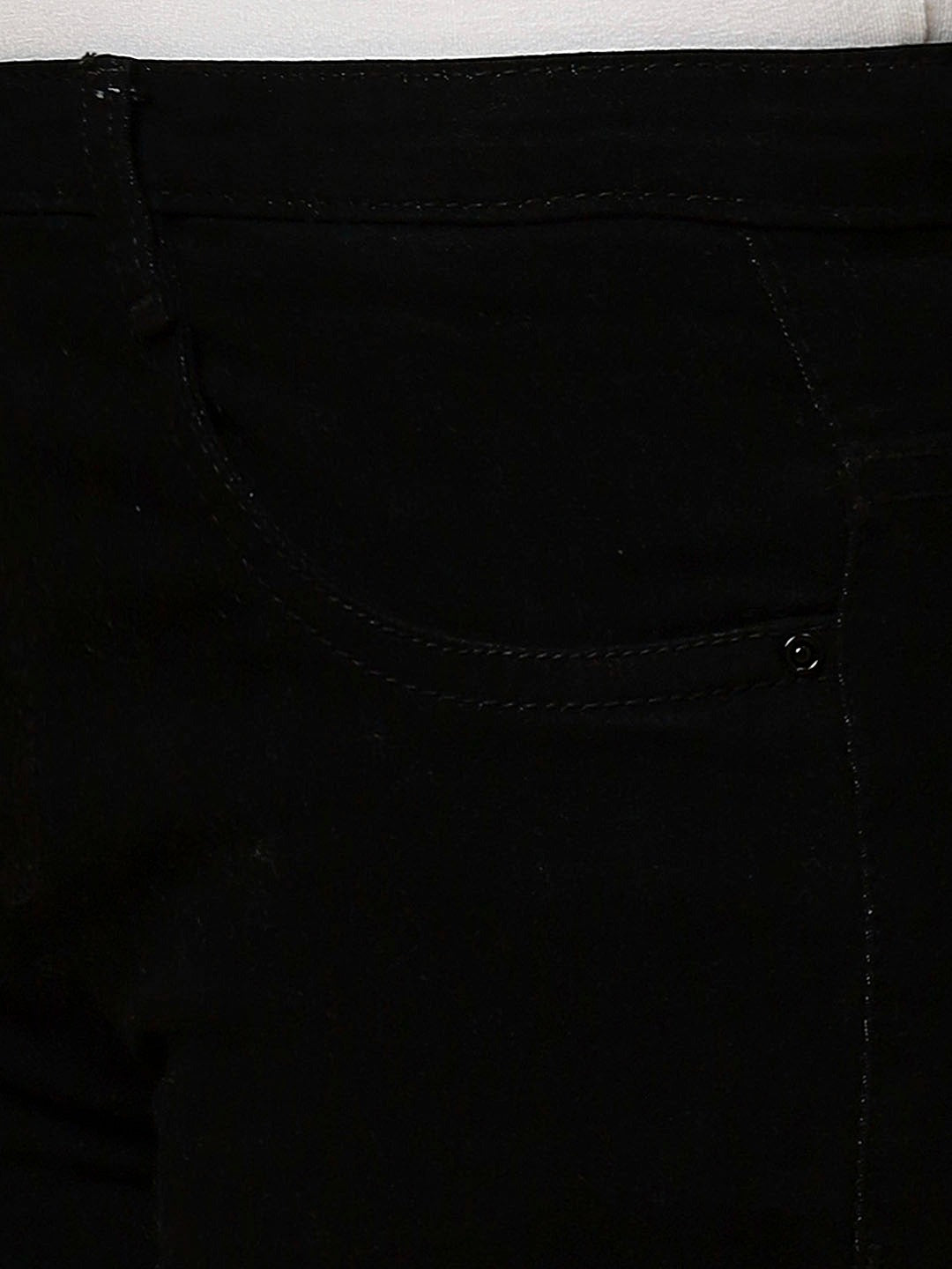 REA-LIZE Black Dark Shade Skinny Women Jeans