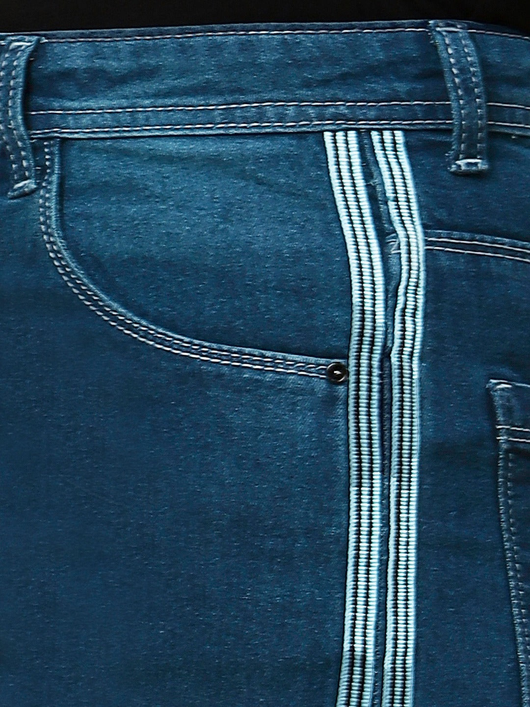 REA-LIZE Blue Dark Shade Skinny Women Jeans
