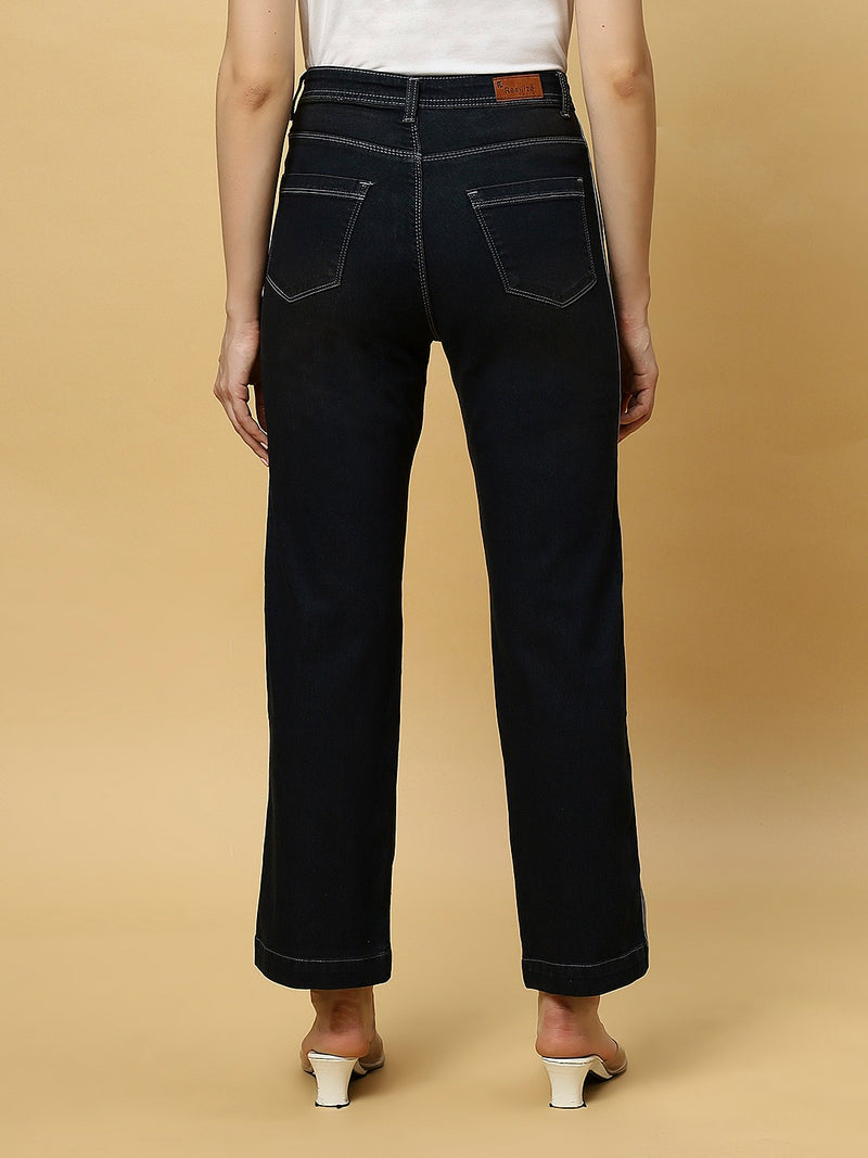 REA-LIZE Blue Dark Shade Skinny Women Jeans