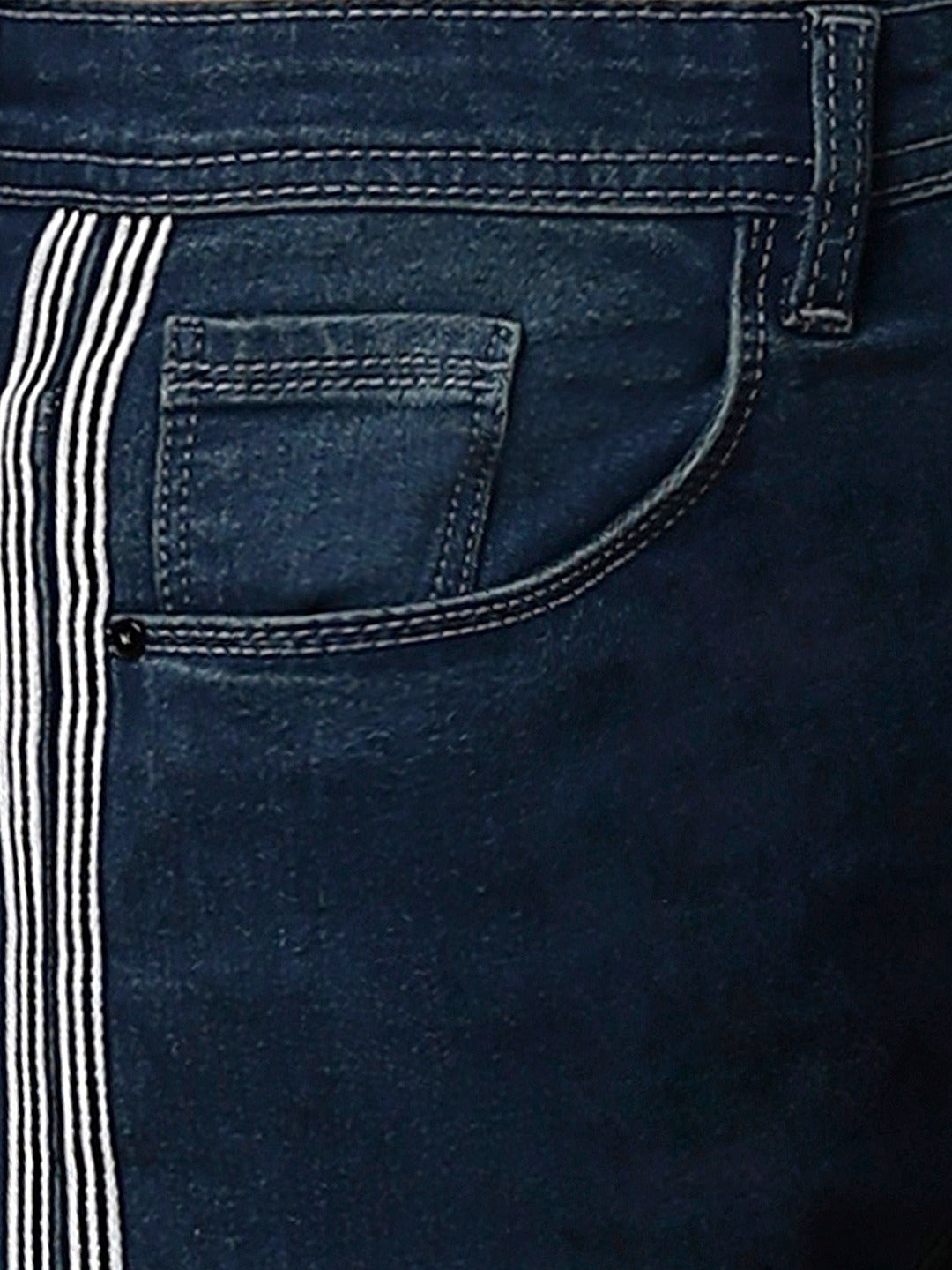 REA-LIZE Blue Dark Shade Straight Women Jeans